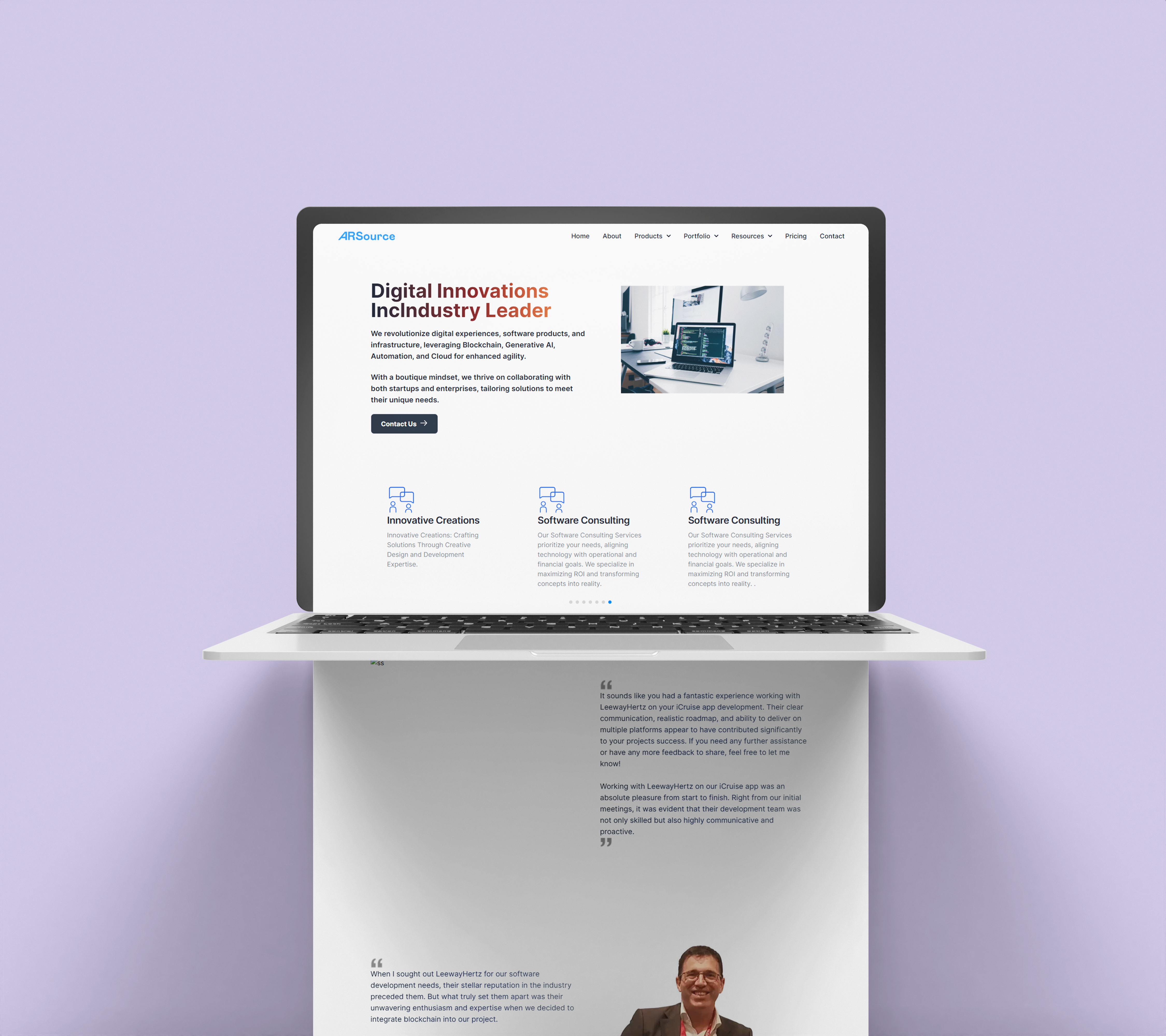 ARSource project preview